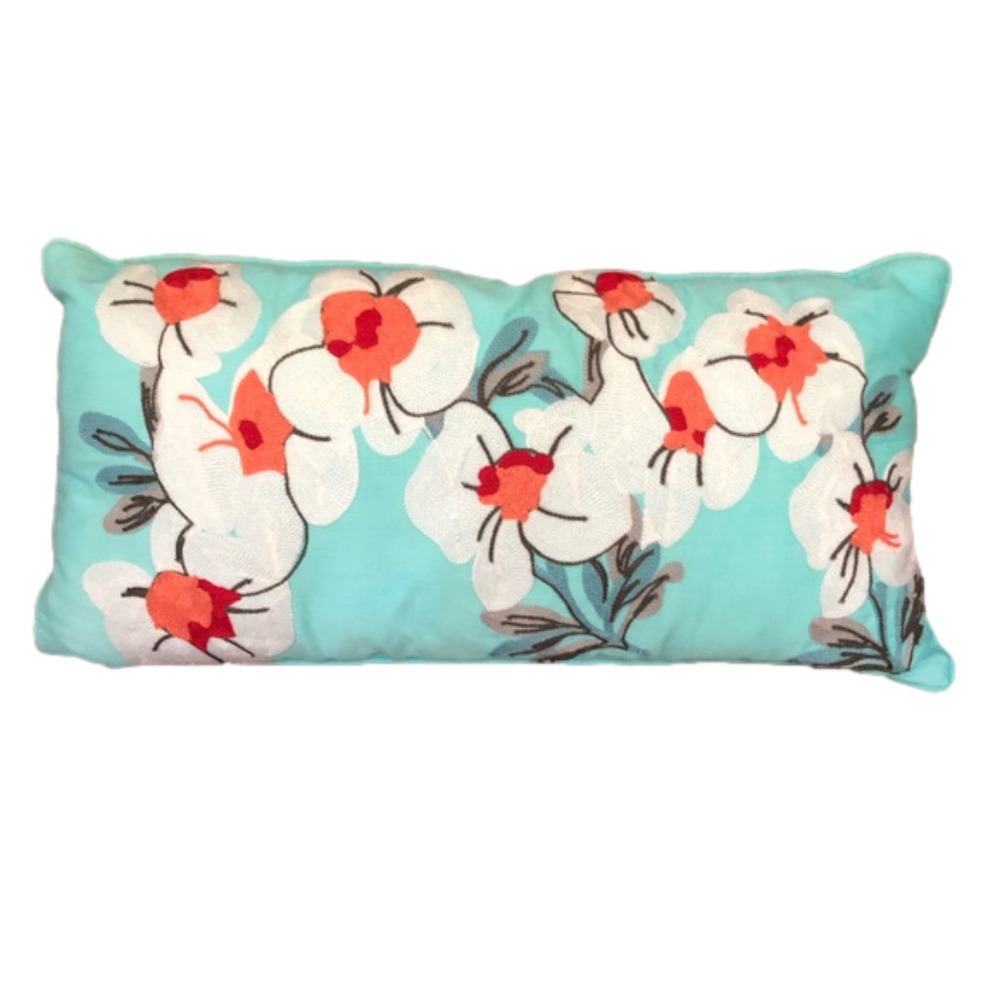 Embellished Decorative Pillow Removeable Case